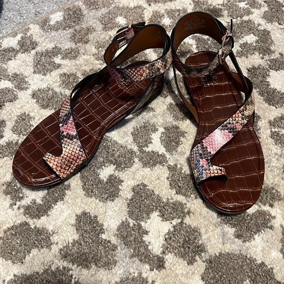 Naturalizer snakeskin sandals - Picture 1 of 5
